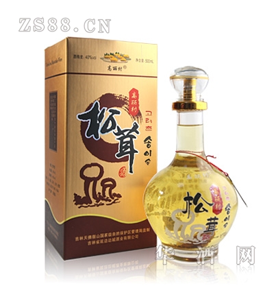 高丽村松茸保健酒52度500ml_延边边城酒业有限公司-中国美酒网